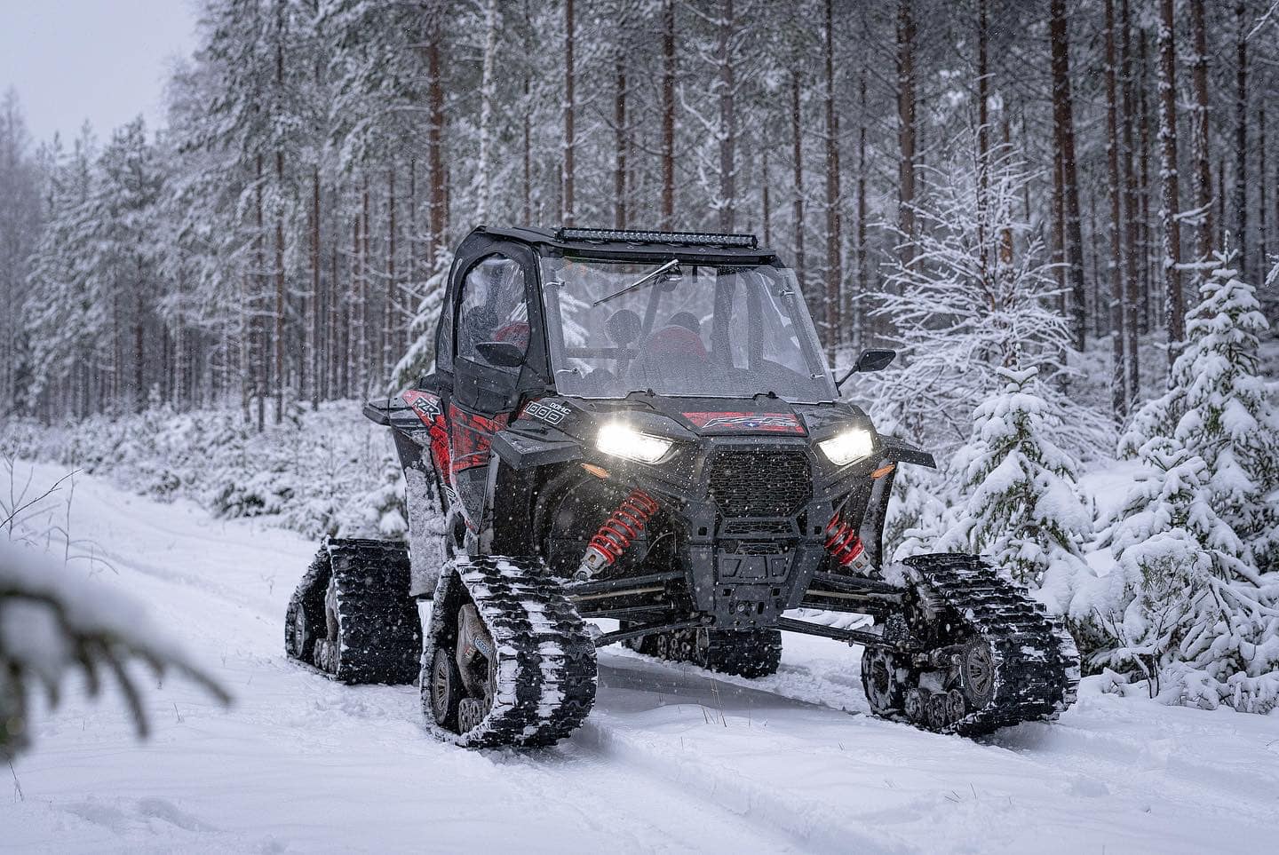 Polaris RZR Snow Tracks Everything Polaris RZR