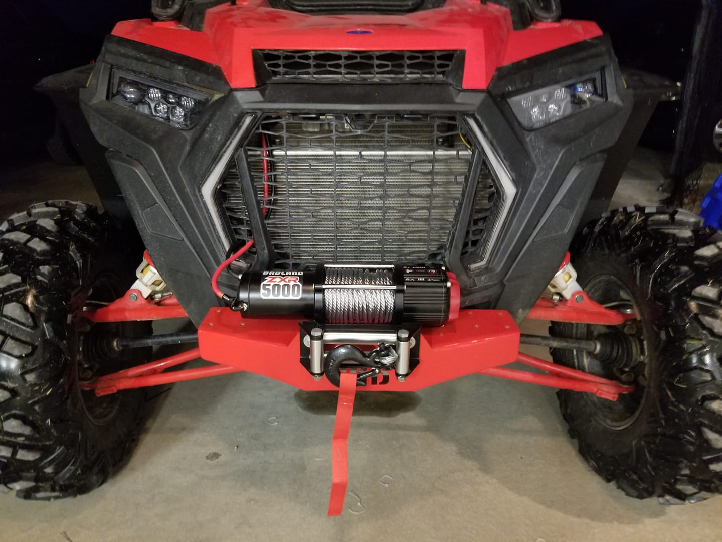 Polaris RZR Winch Mounts