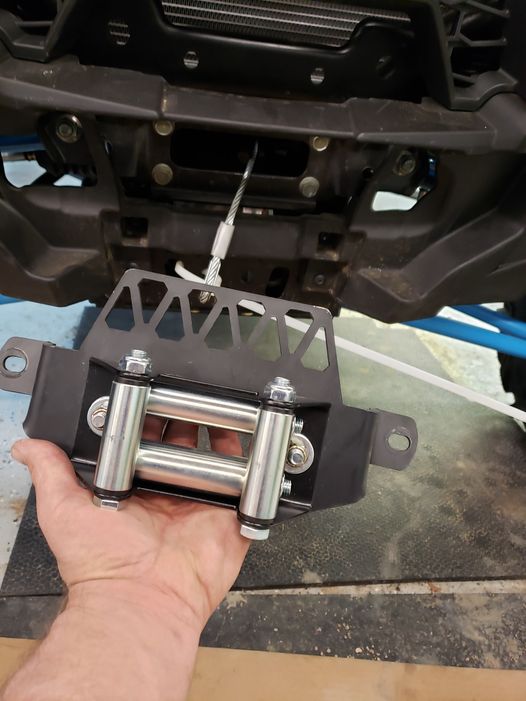 How To Install A Polaris RZR Winch-Mounting Plate